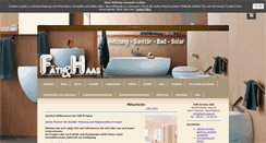 Desktop Screenshot of faeth-haas.de